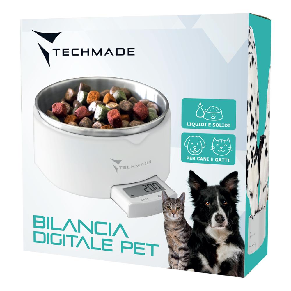 Bilancia Digitale Techmade per Alimenti Pet: Controllo Preciso
